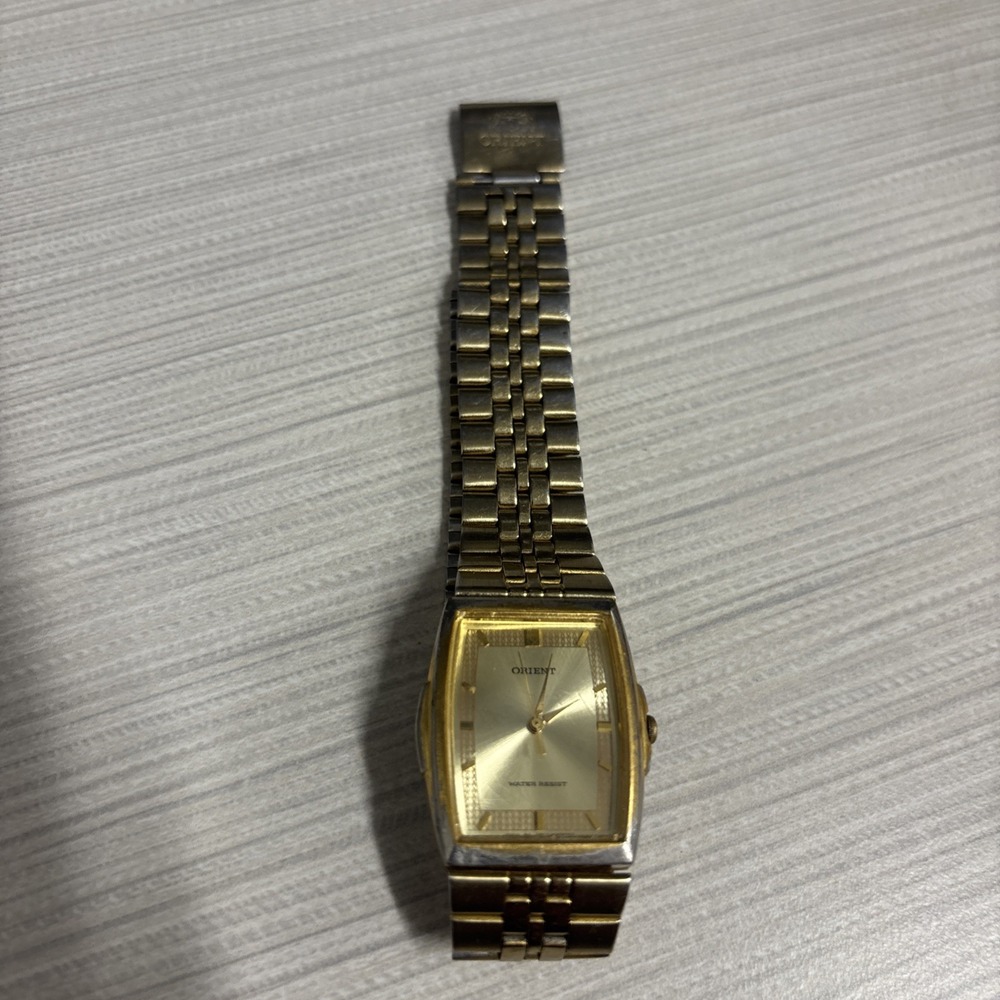 Vintage ORIENT‎ Watch 21mm Good Condition [QWCT-AO-A-CS] Unisex